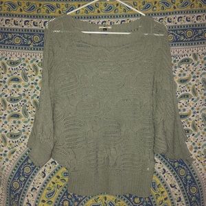 Bell sleeve sweater